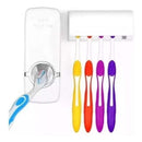 Dispenser de Pasta de Dente Automático e Suporte de Escova