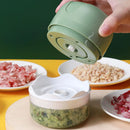 Mini Processador Triturador Picador de Alho Verduras Vegetal
