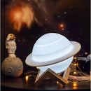 Luminária e Umidificador Planeta 3D LED 200ml: Estilo e Conforto
