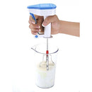 Liquidificador Manual batedor  de Ovos, Milk Shake, Massa de Bolos, liquidificador