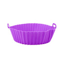 Forma Reutilizável Antiaderente Para Fritadeira a vapor, forma de silicone para Air fryer.