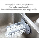 Limpeza Rápida e Eficaz: Copos, Pia e Escova de Limpeza
