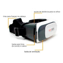 Vr Box Oculos Realidade Virtual Cardboard 3d Rift + Controle