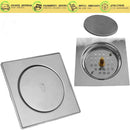 Ralo Inteligente Inox Para Banheiro Veda Cheiro abre com um Click