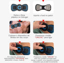 Massageador Portátil Recarregável Dor Pescoço Cervical