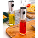 Spray Borrifador Pulverizador para Azeite, Vinagre e Óleos em Vidro e Aço Inox