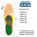 Palmilha Ortopédica OrtoLifes Adaptável a Qualquer Calçado - So&Pe Store